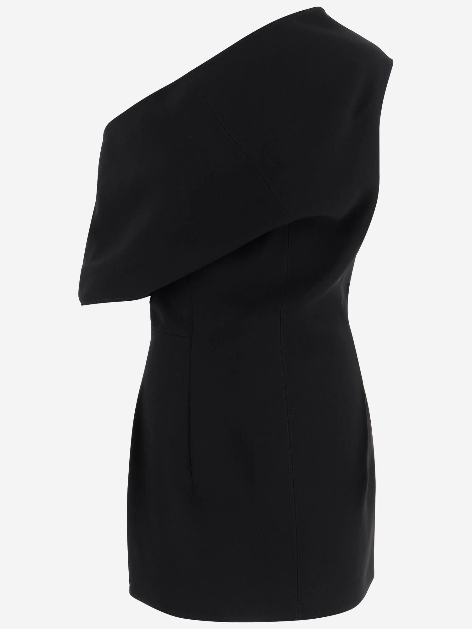 jacquemus one-shoulder fish dress