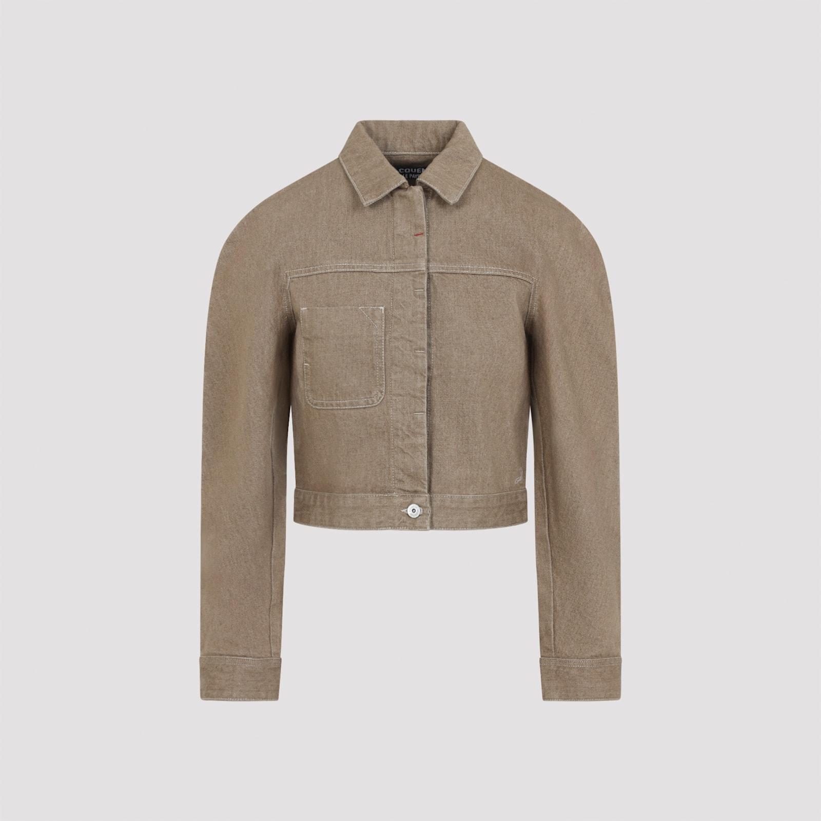 jacquemus ovalo cargo jacket
