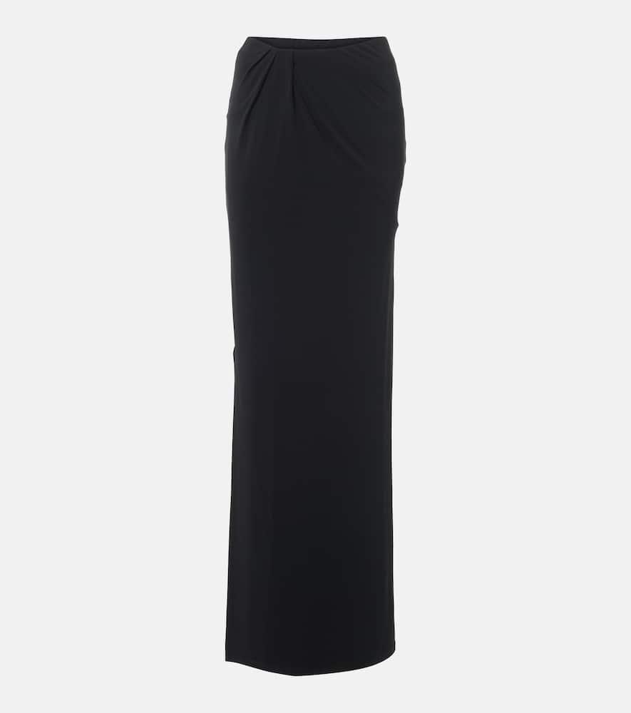 jacquemus peplo maxi skirt
