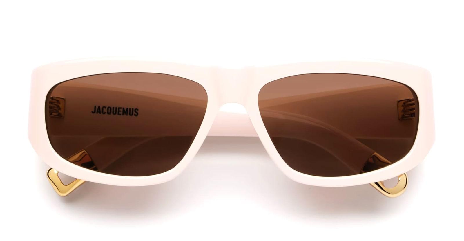 jacquemus pilota - beige sunglasses