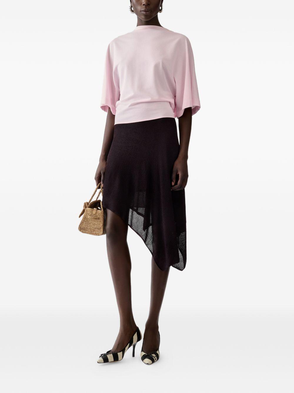 jacquemus resort t-shirts and polos pink - women