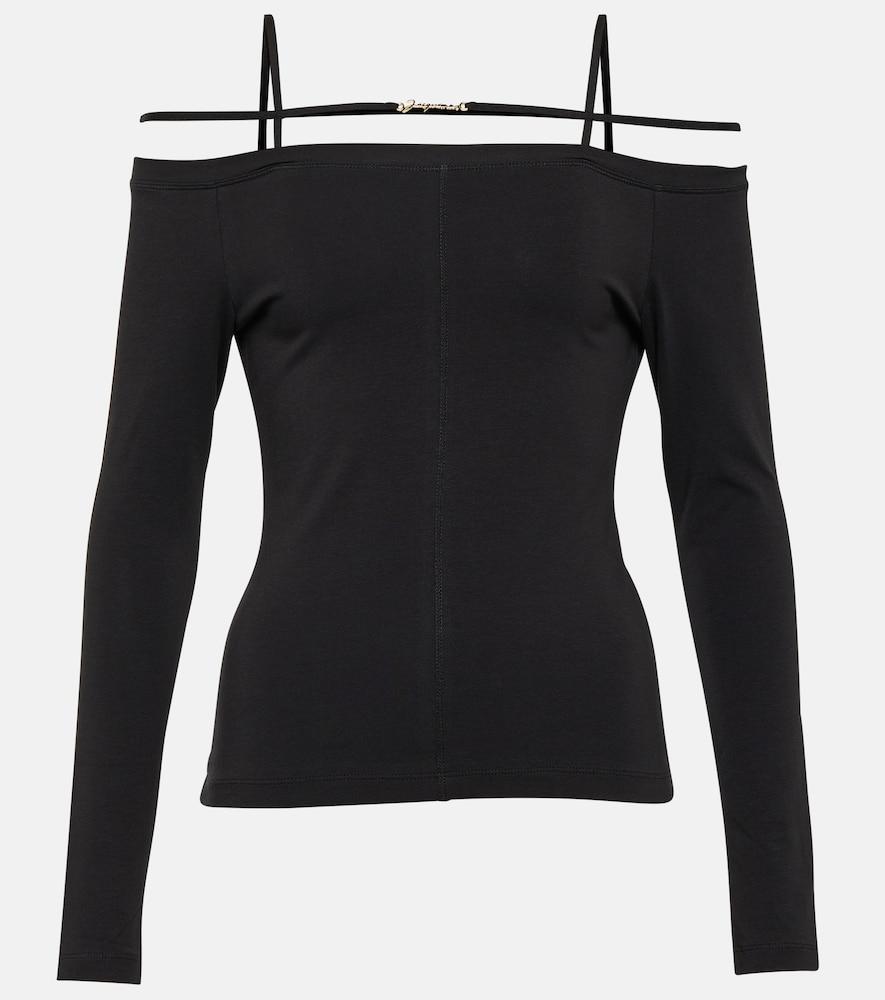 jacquemus sierra lencera cotton top