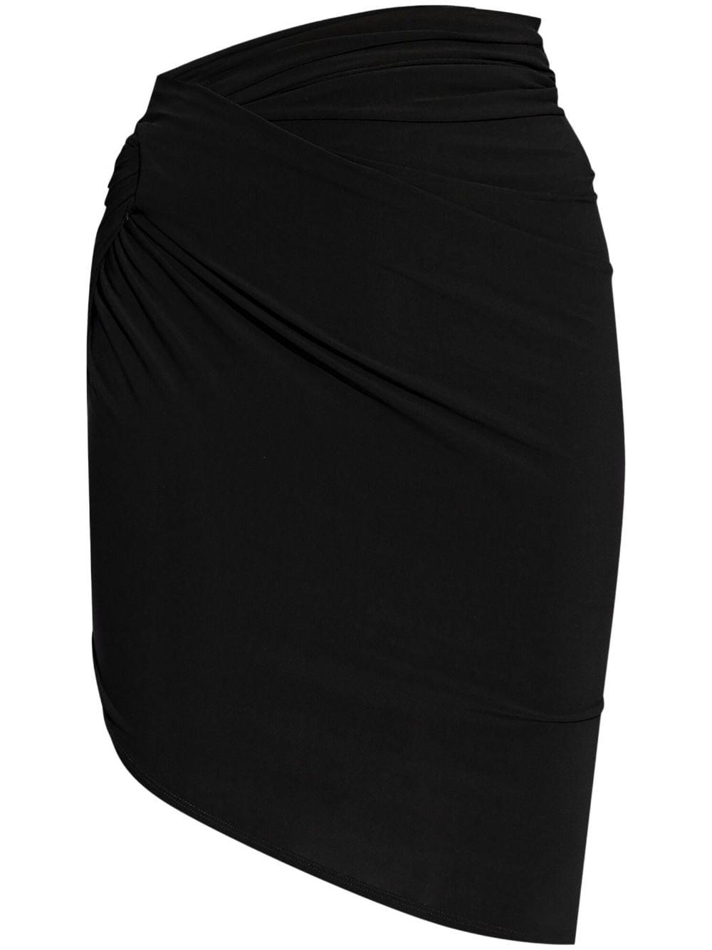jacquemus skirts black viscose - women