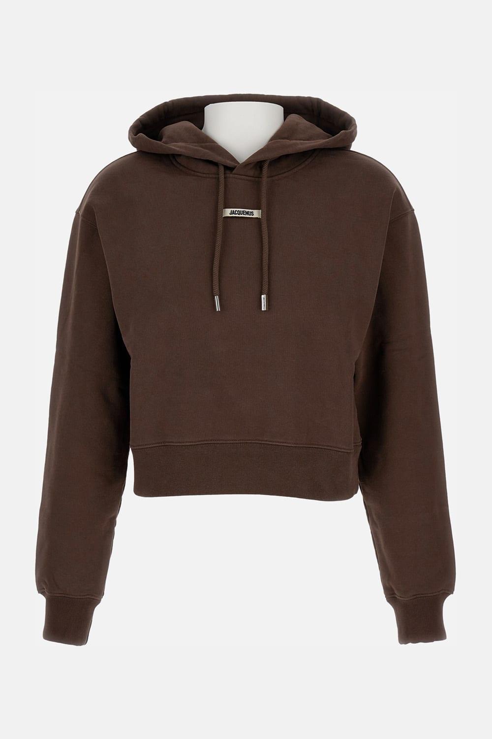 jacquemus sweatshirt logo gros grain