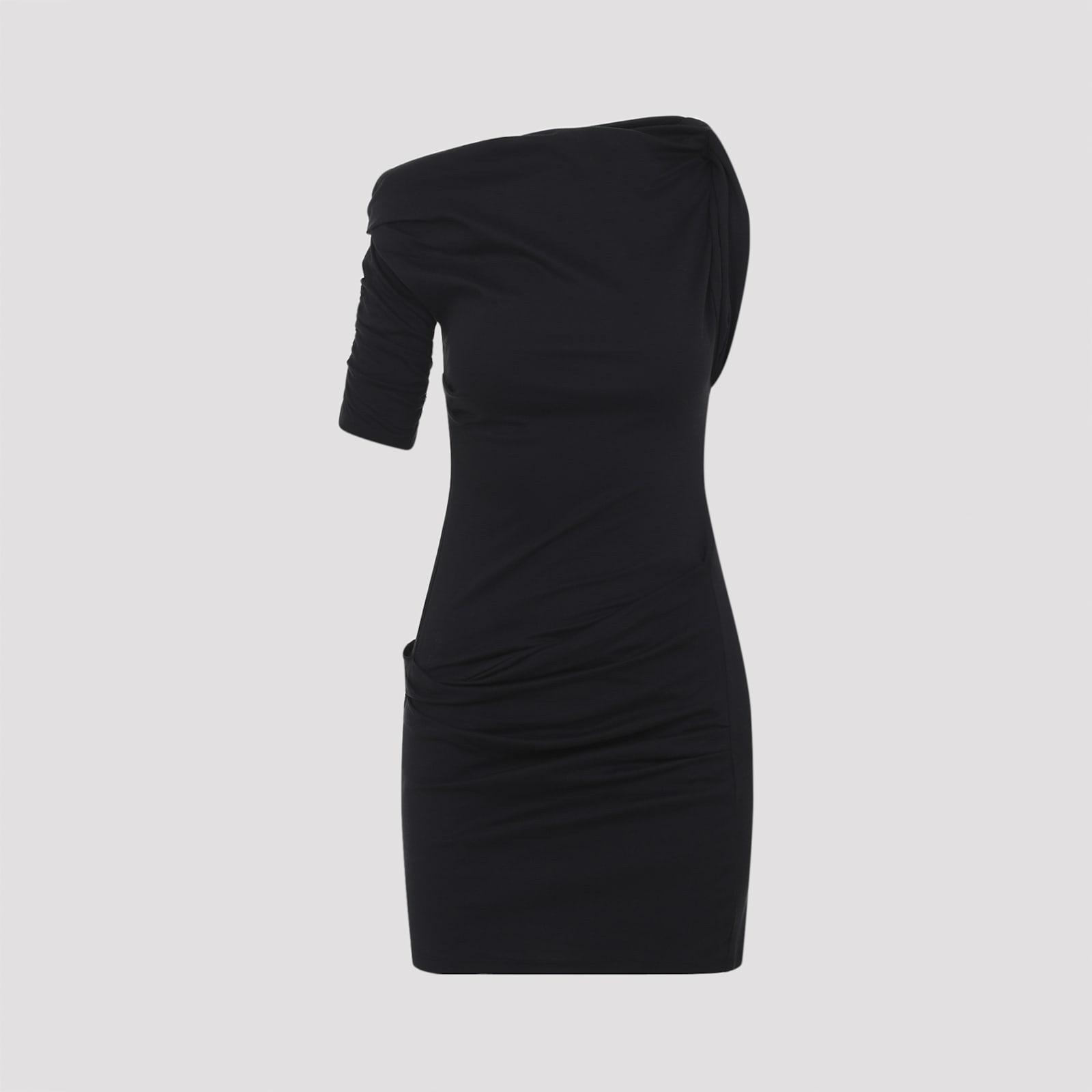jacquemus the drapeado mini dress