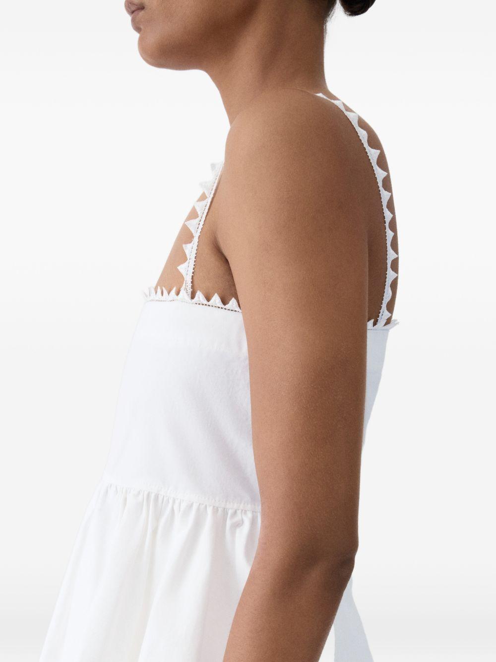 jacquemus top white principal:cotton - women