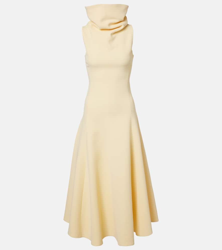 jacquemus triangle midi dress