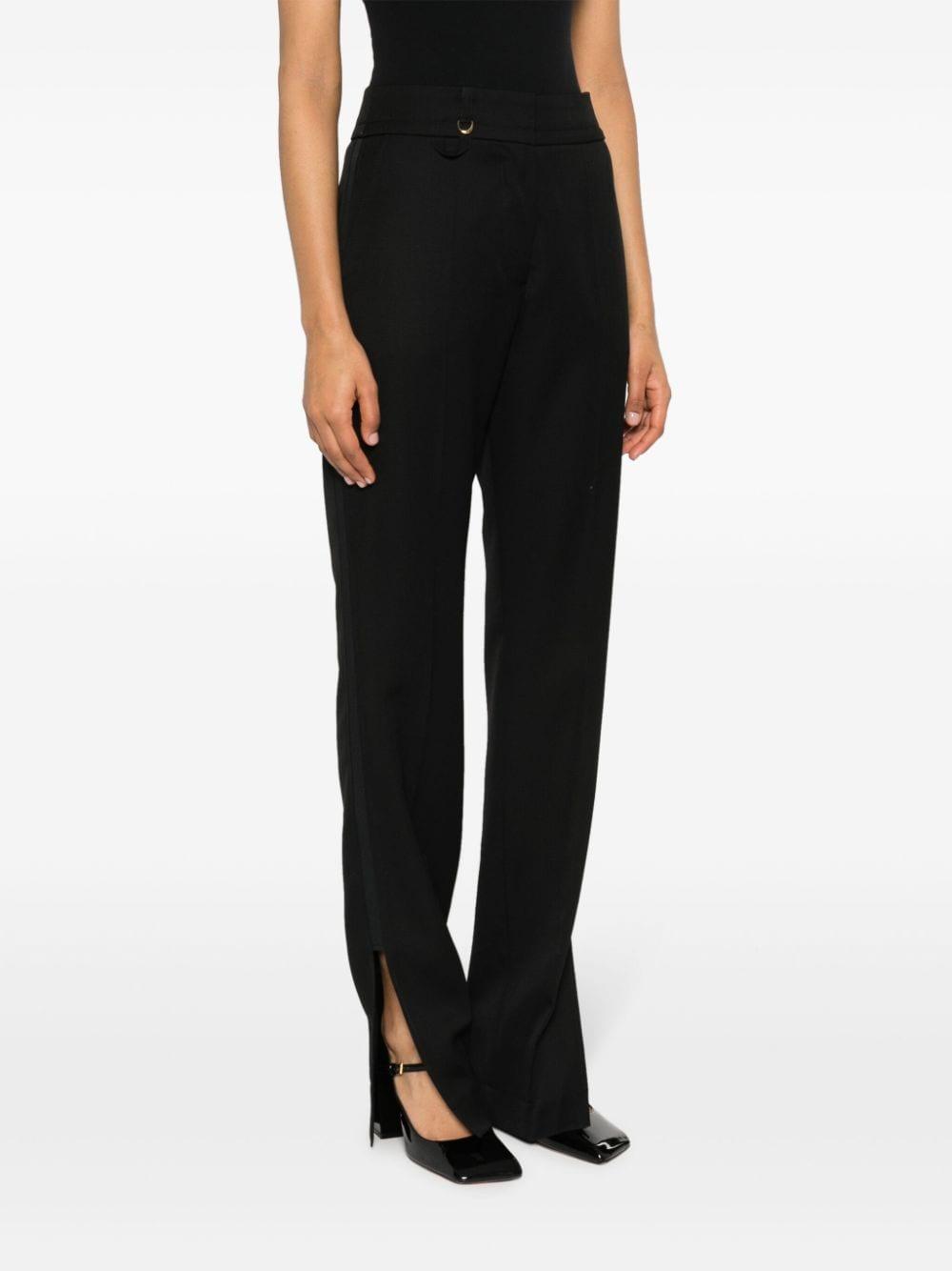 jacquemus trousers black lining: cotton - women
