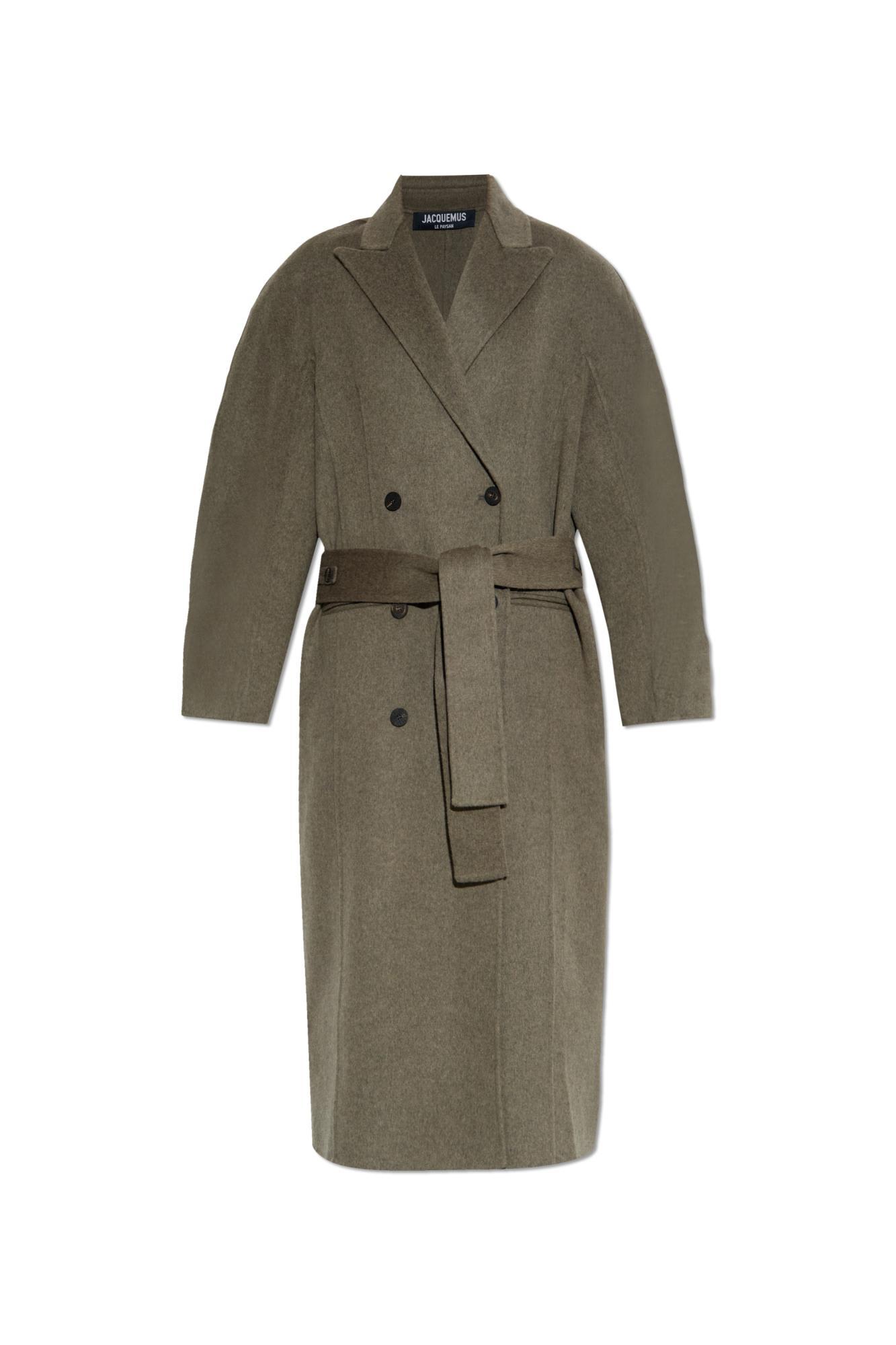 jacquemus wool coat dhomme curvio