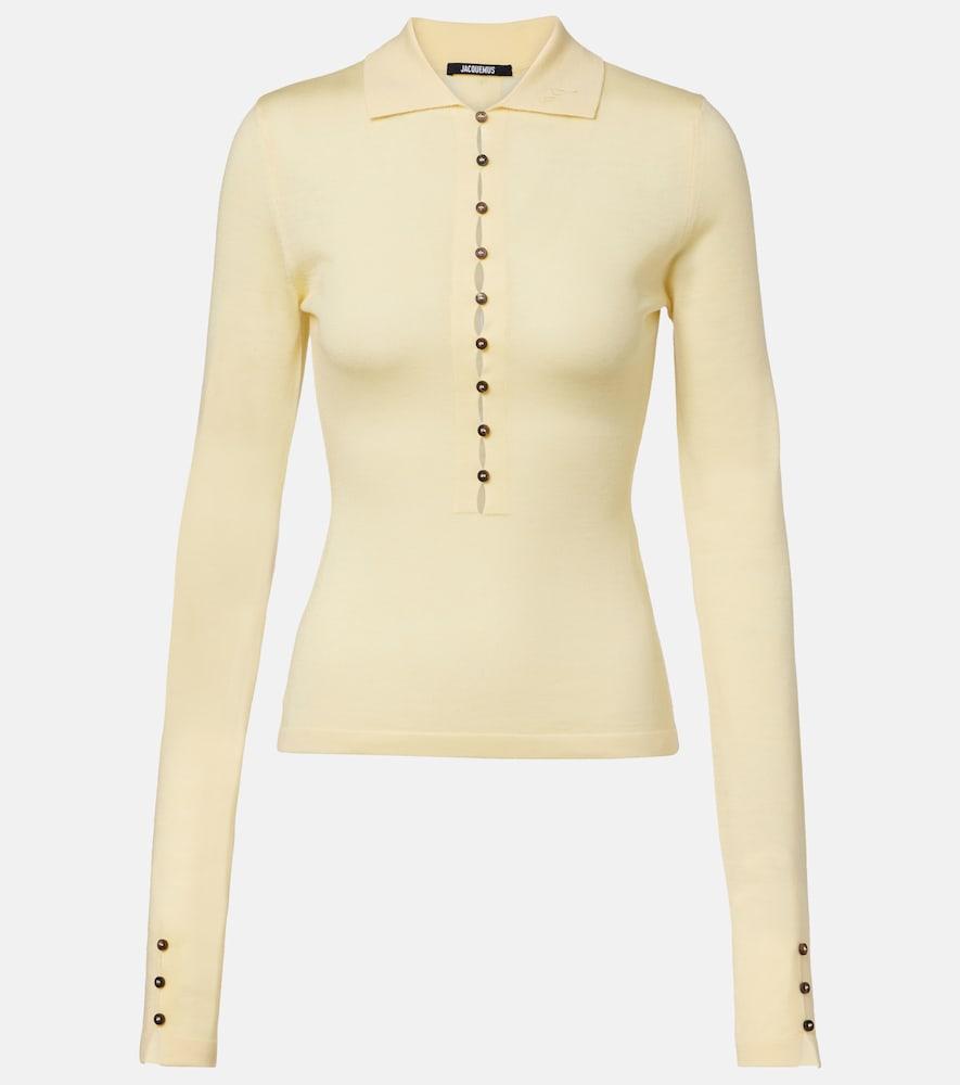 jacquemus wool polo sweater