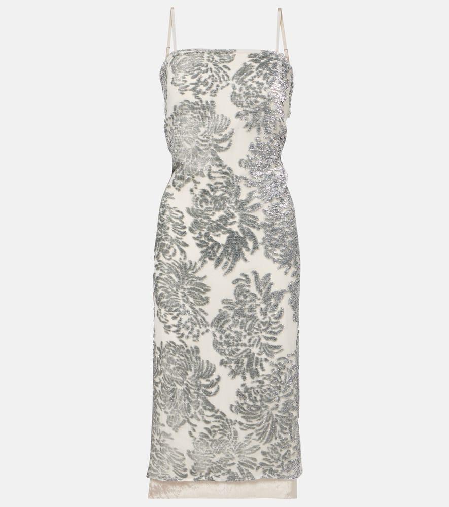 jacques wei floral embellished silk