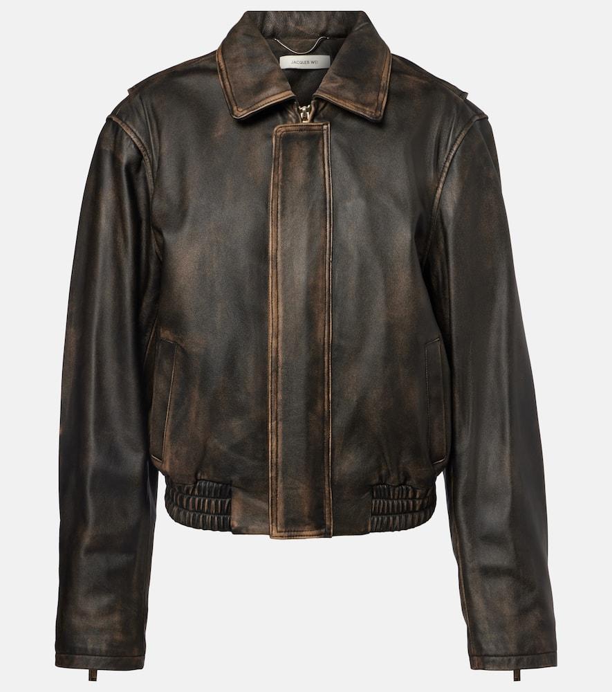 jacques wei leather jacket