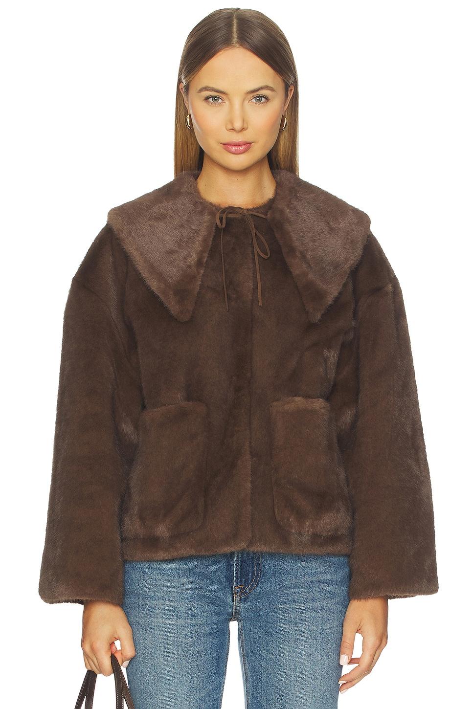 jacquie fake fur jacket