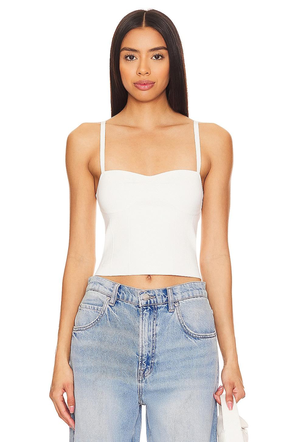 jade knit bustier