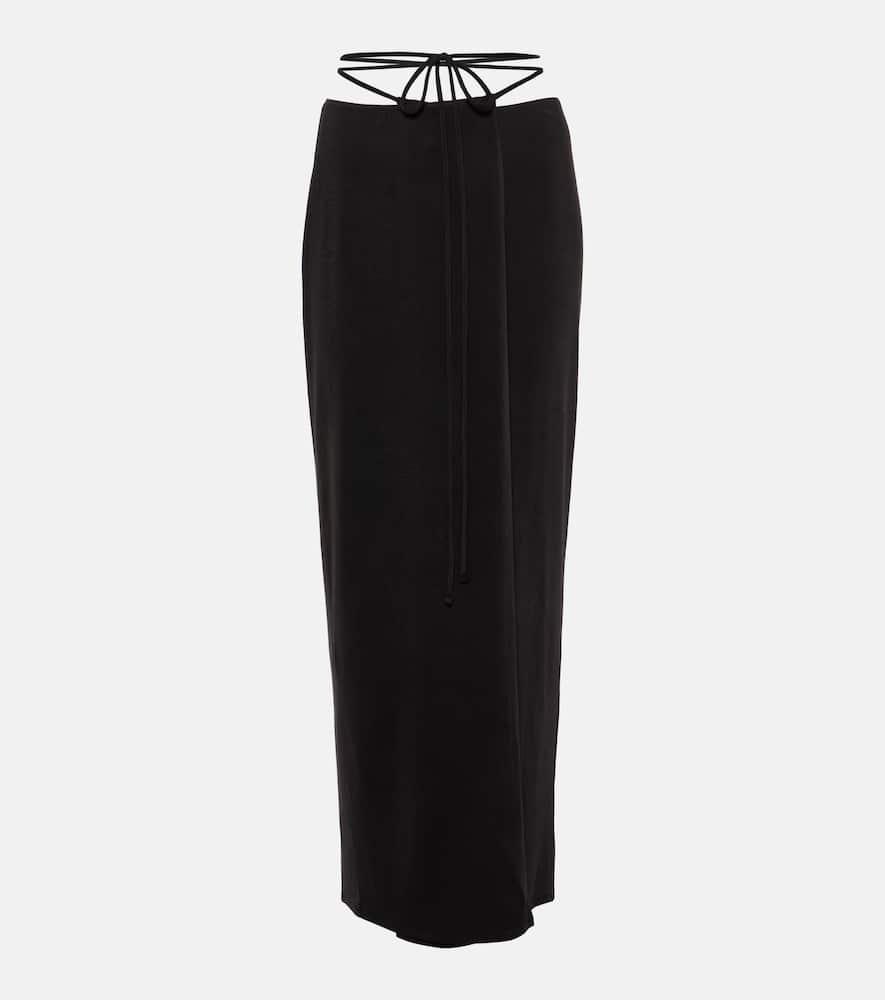 jade swim avi jersey wrap skirt