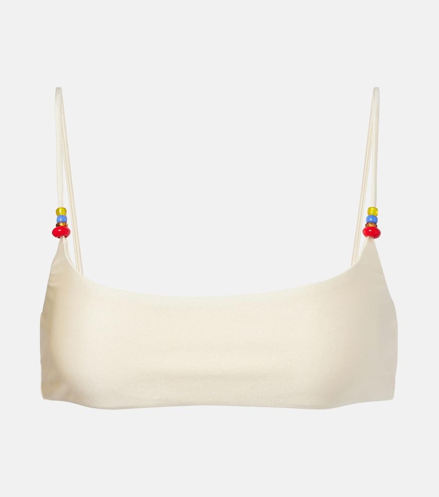 jade swim muse beaded bikini top