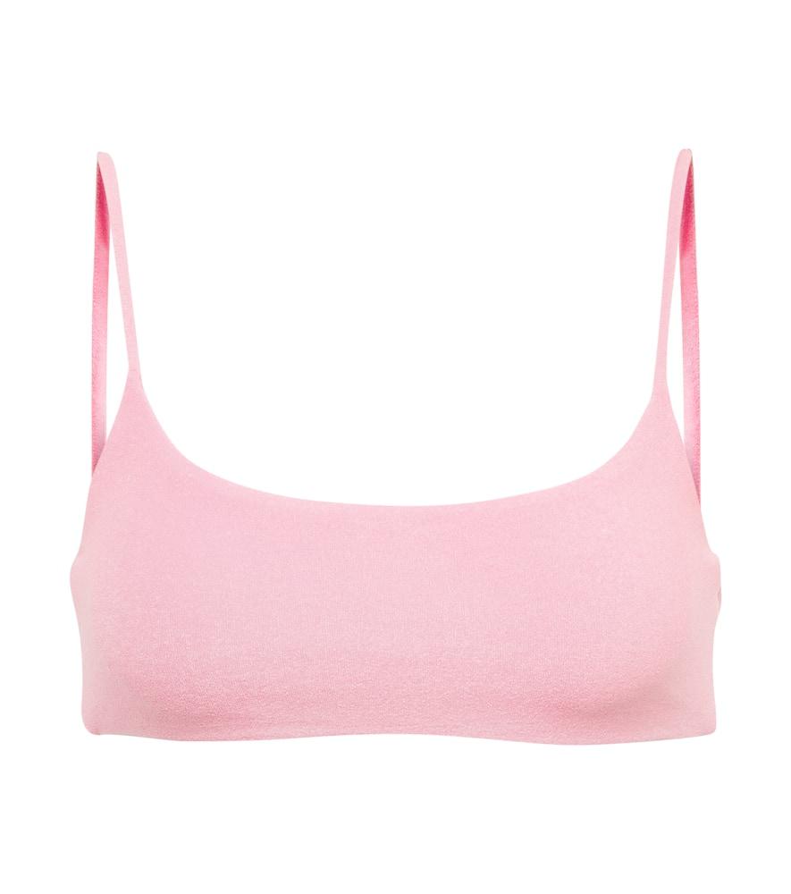 jade swim muse scoop terry bikini top