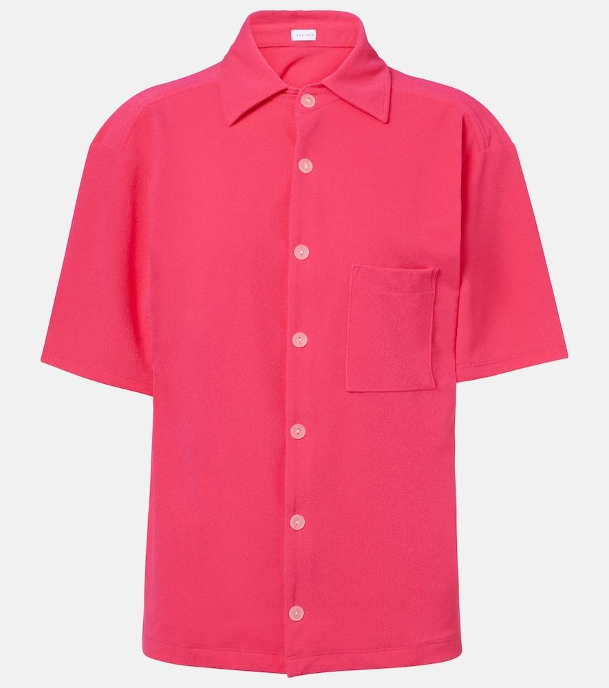 jade swim terry bowling shirt