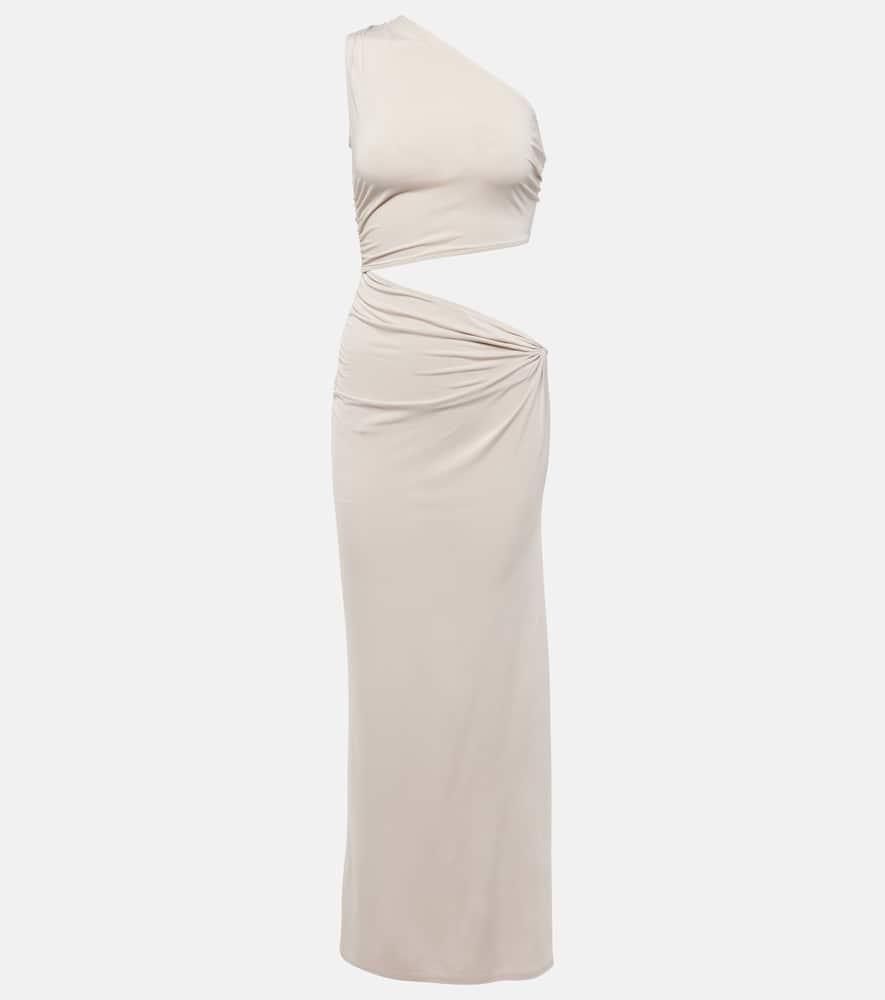 jade swim yana cutout jersey maxi dress
