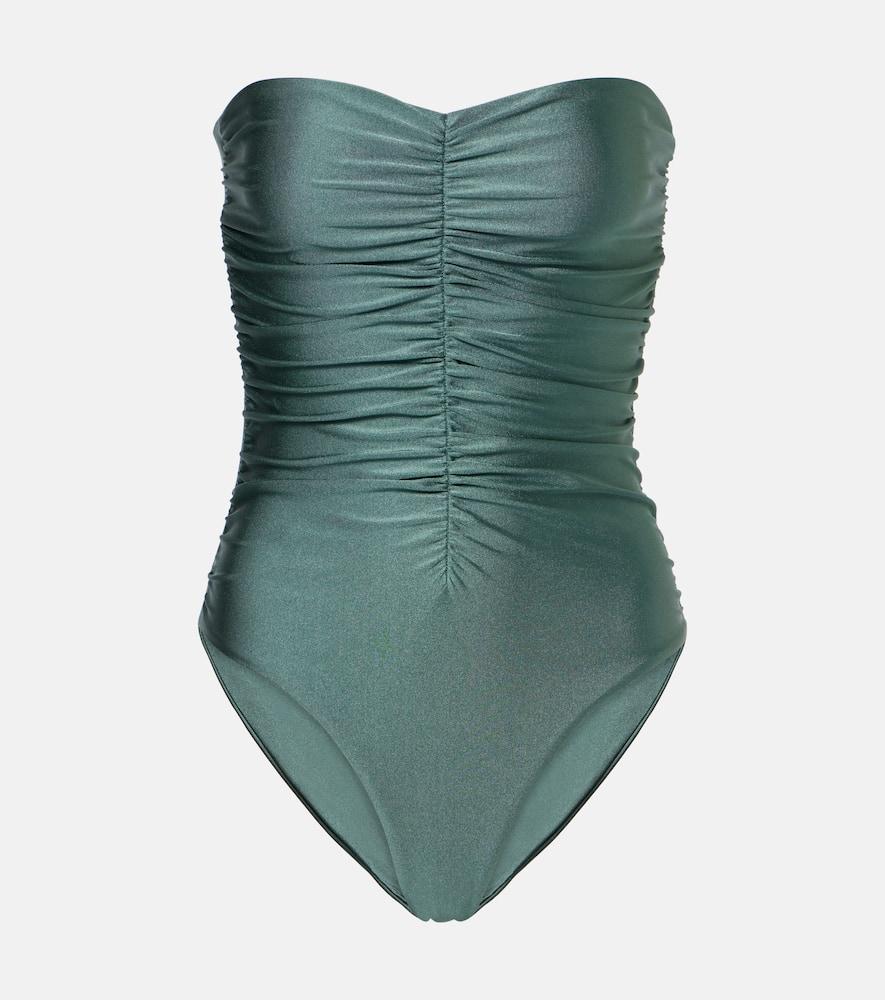 jade swim yara ruched swimsuit
