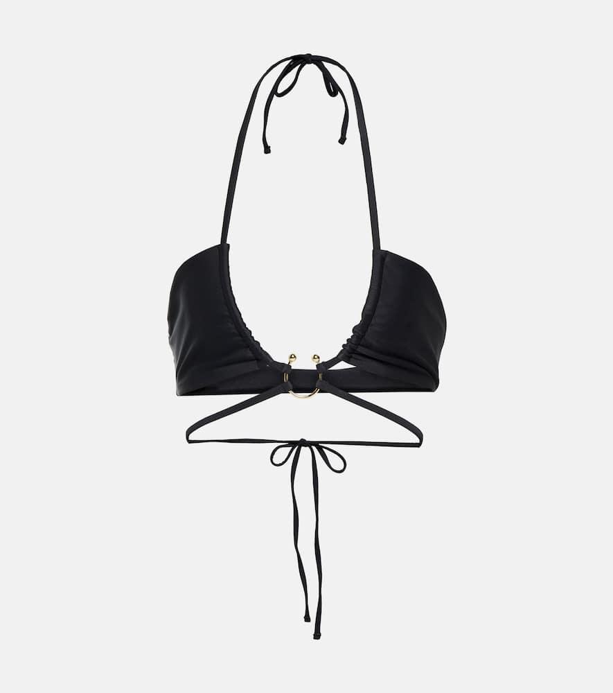 jade swim zuri halterneck bikini top