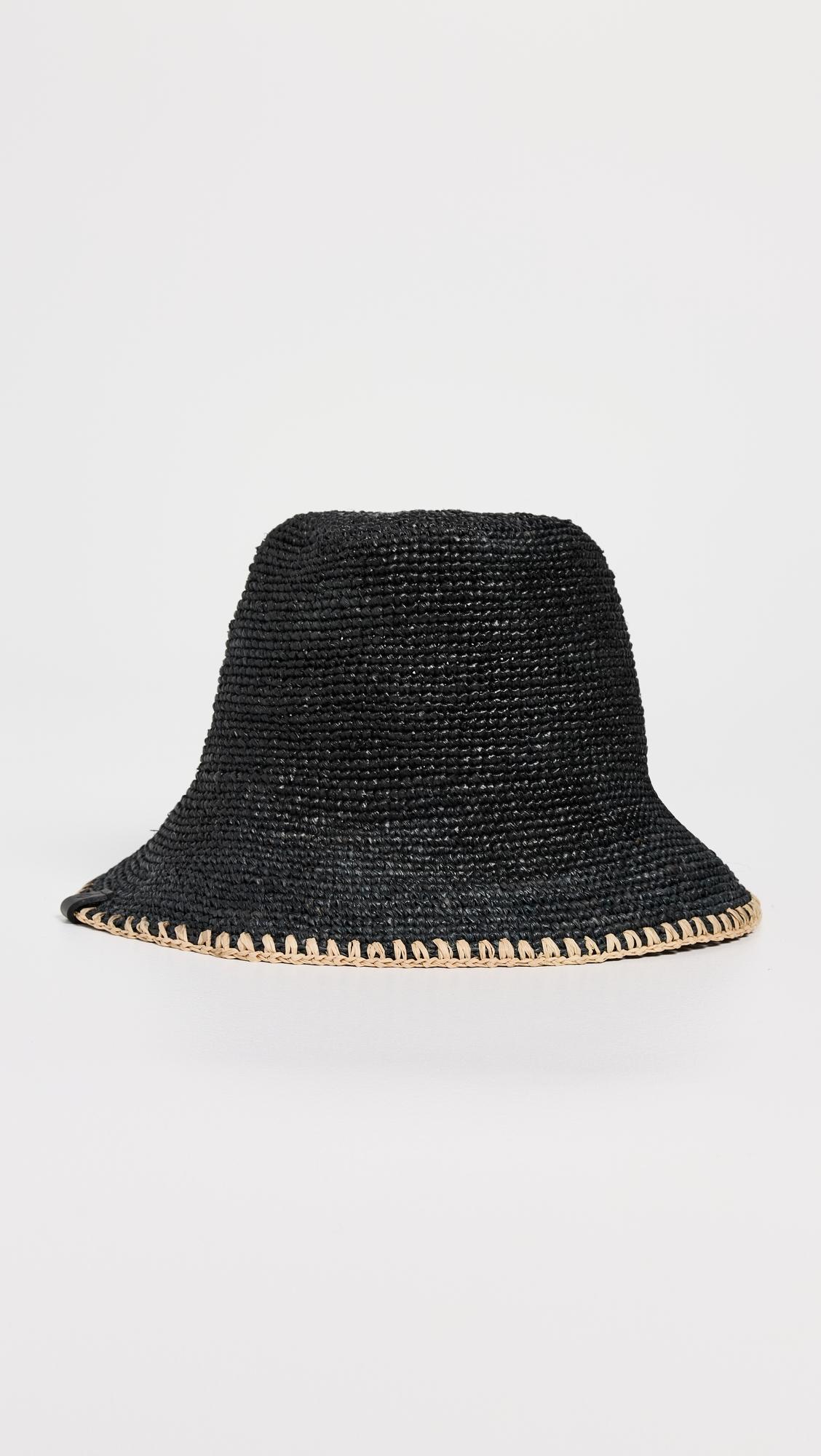 jade whipstitch rollable hat