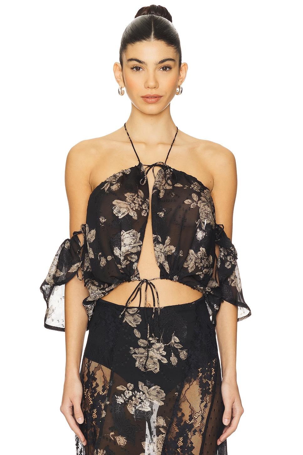 jaded boho crop top