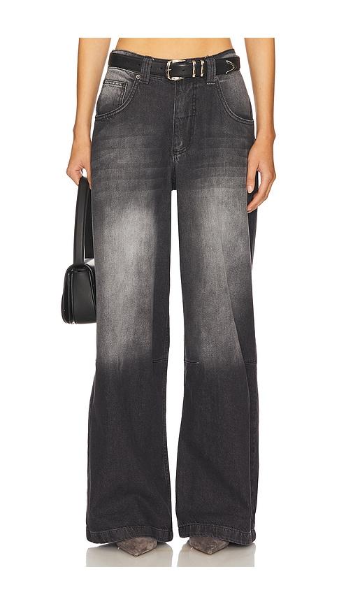 jaded london colossus jeans in grey.