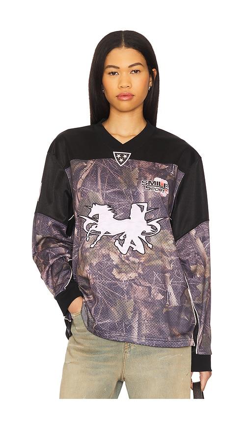 jaded london resident hater hockey top in brown.