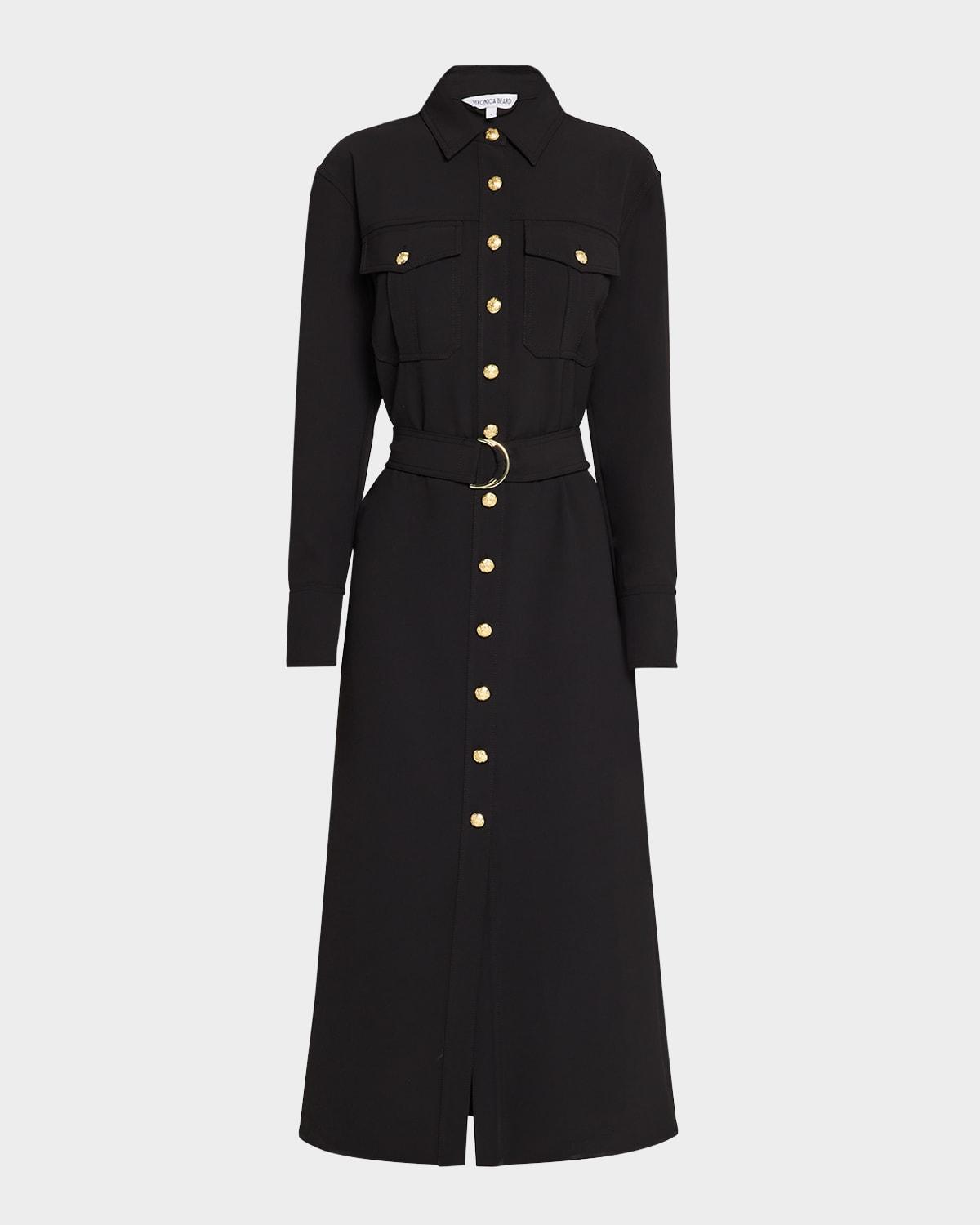 jaden belted shirtdress
