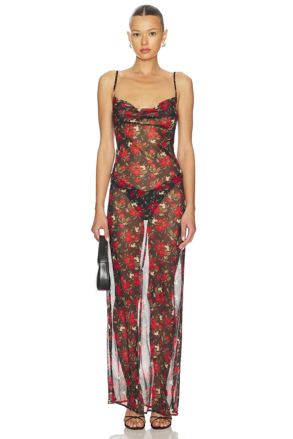 jagger flower slip dress