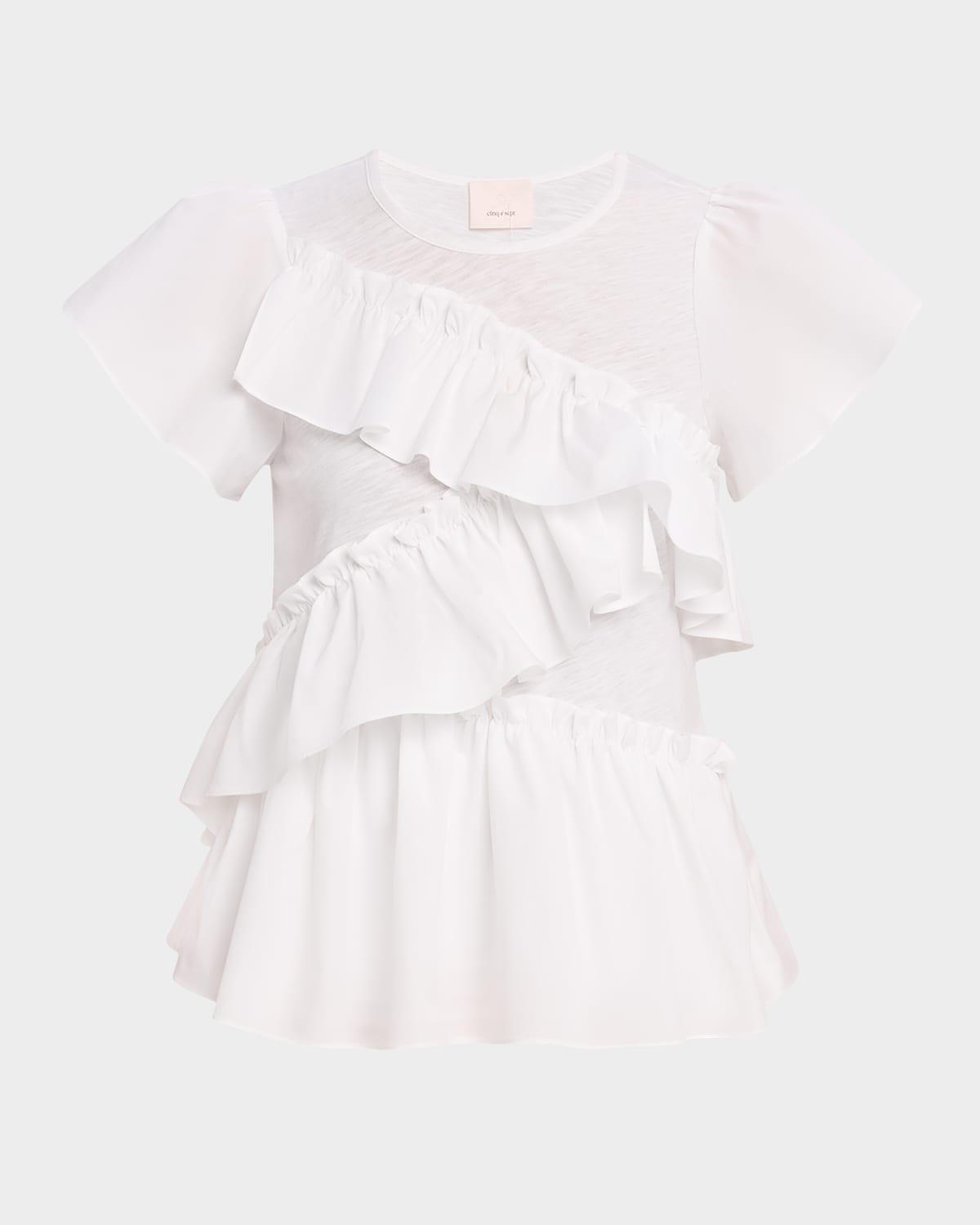 jaipur ruffle top