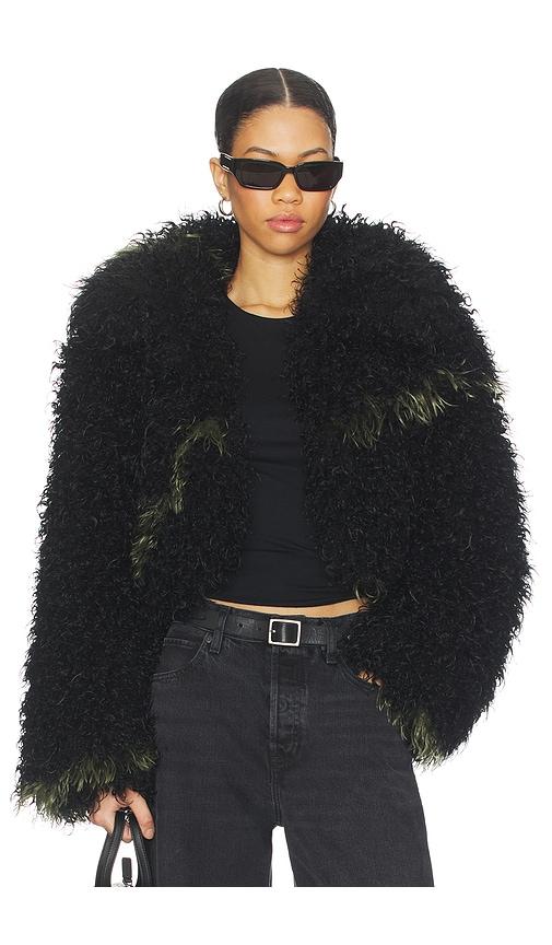 jakke spun jacket in black.