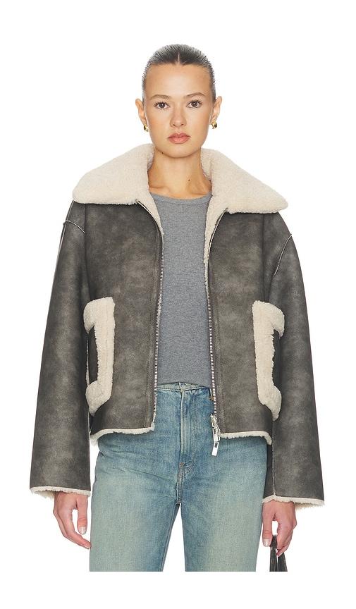 jakke vera jacket in grey.