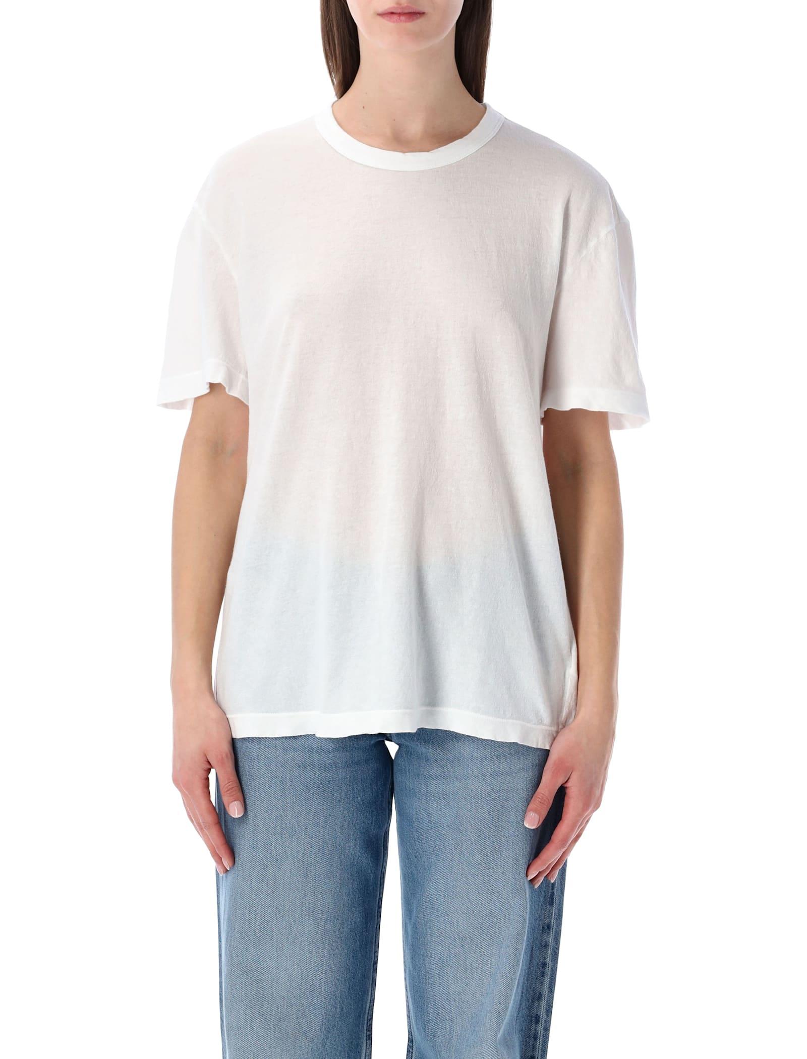 james perse oversized crepe jersey short sleeve tee