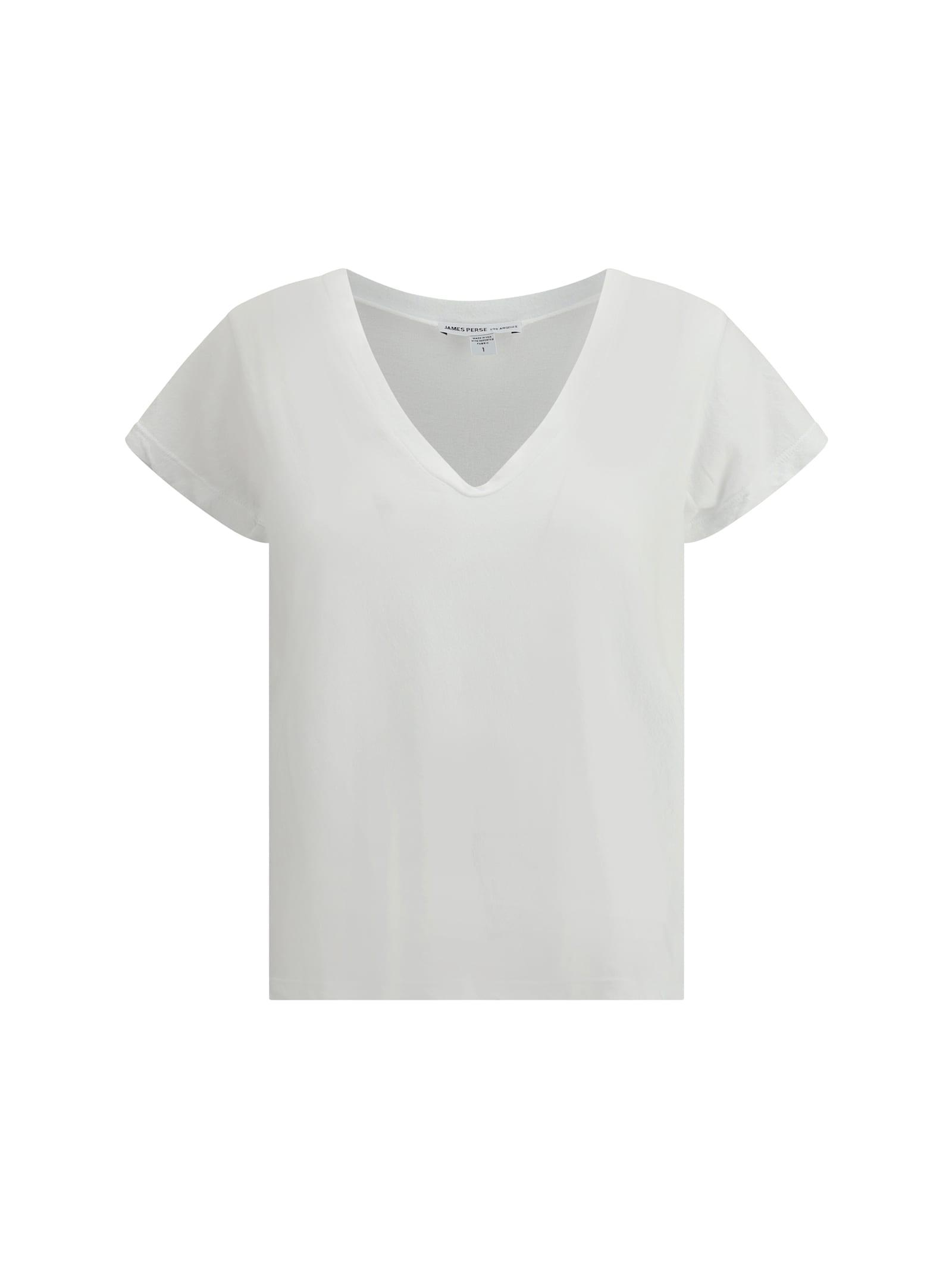 james perse v-neck cotton t-shirt