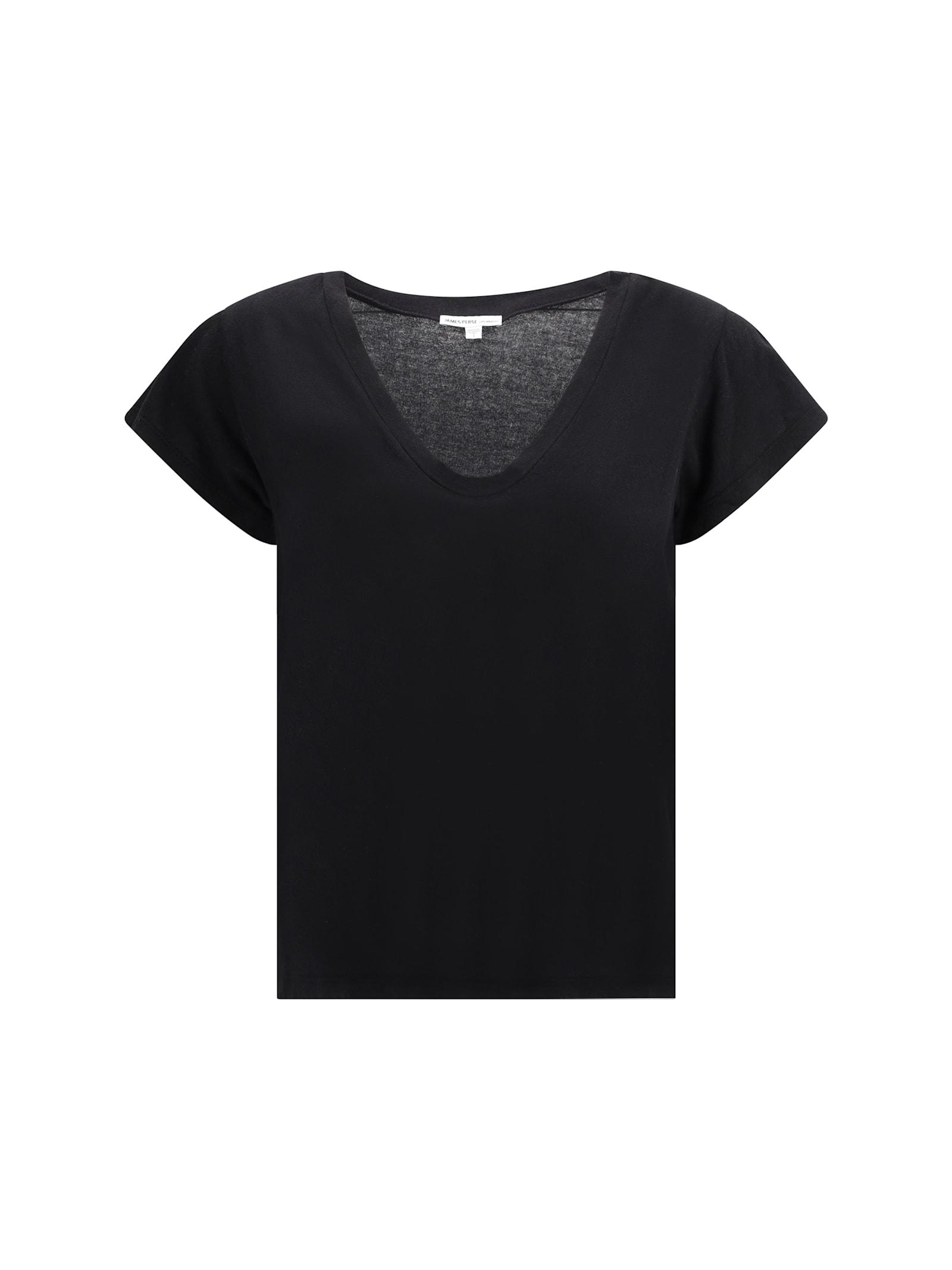 james perse v-neck cotton t-shirt