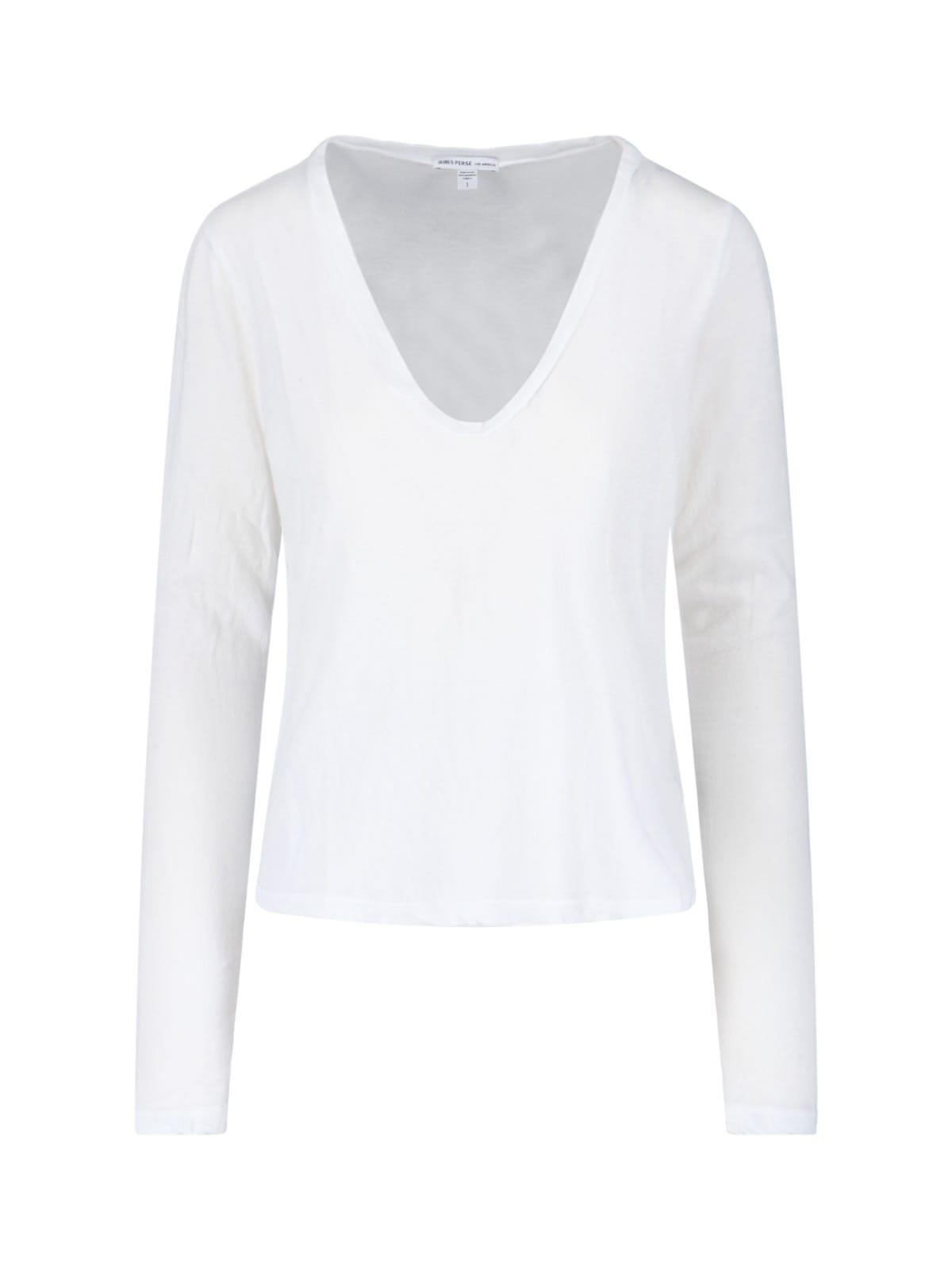 james perse v-neck t-shirt