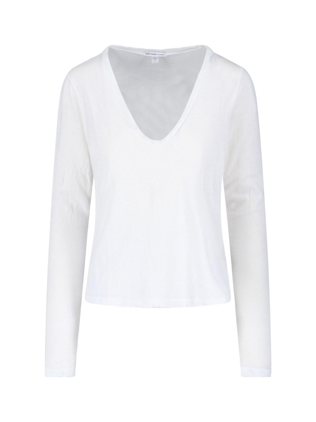 james perse v-neck t-shirt