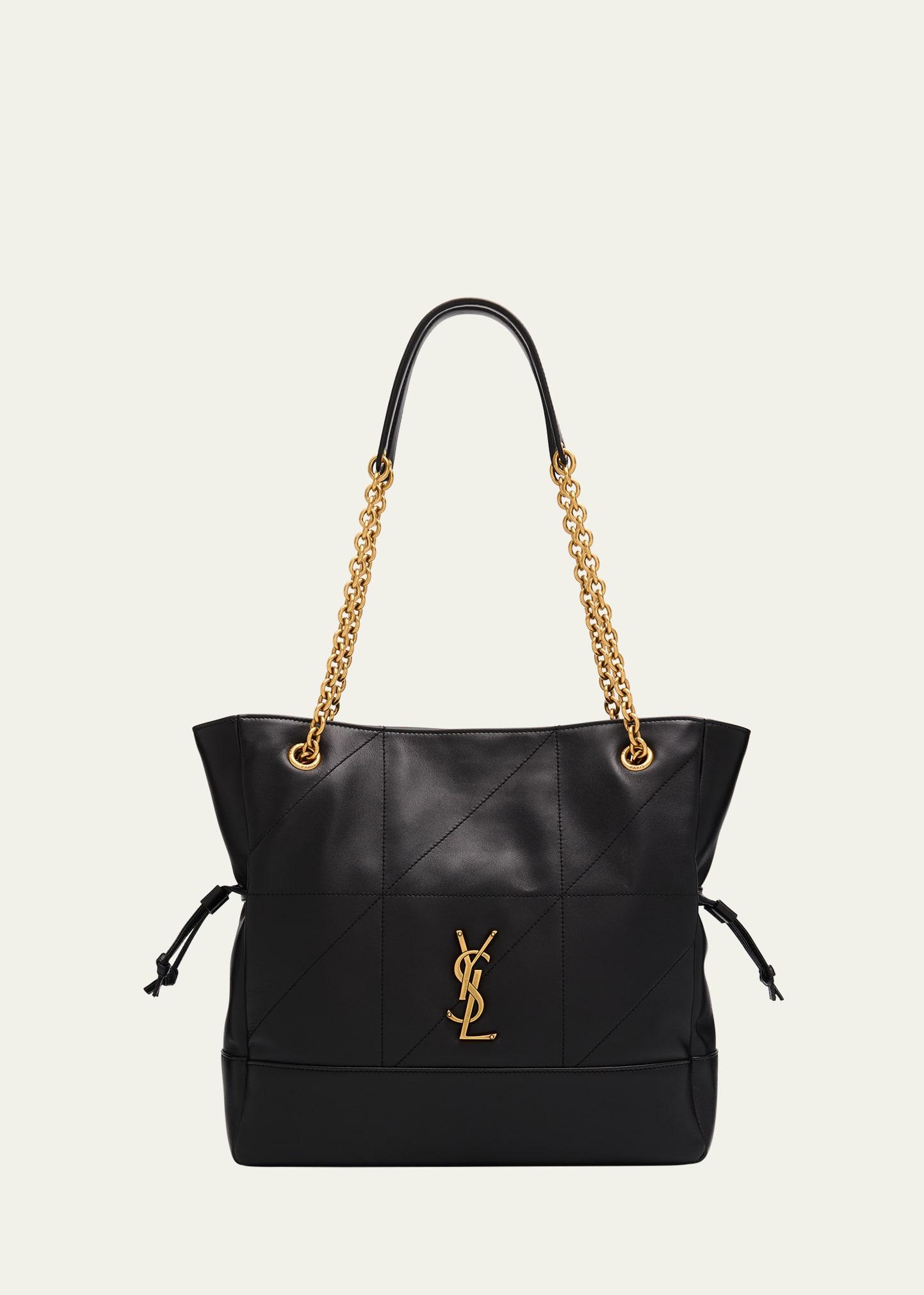 jamie 4.3 small ysl tote bag in quilted leather