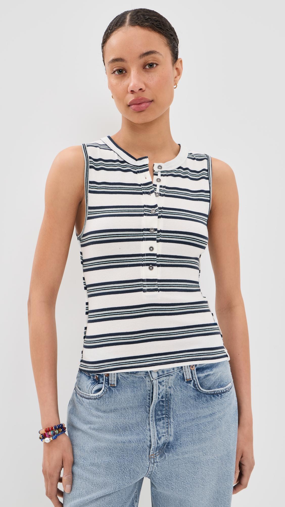 jamie henley stripe tank