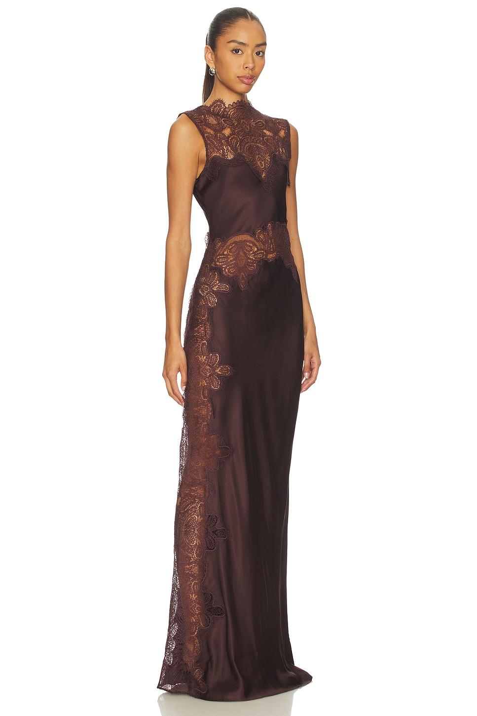 jamila lace maxi dress