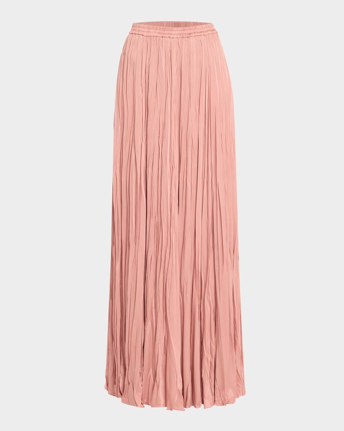jamison crushed maxi skirt