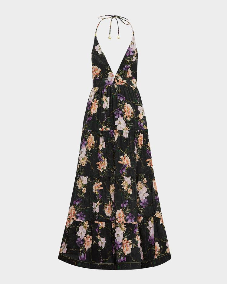 jancinta tiered maxi dress
