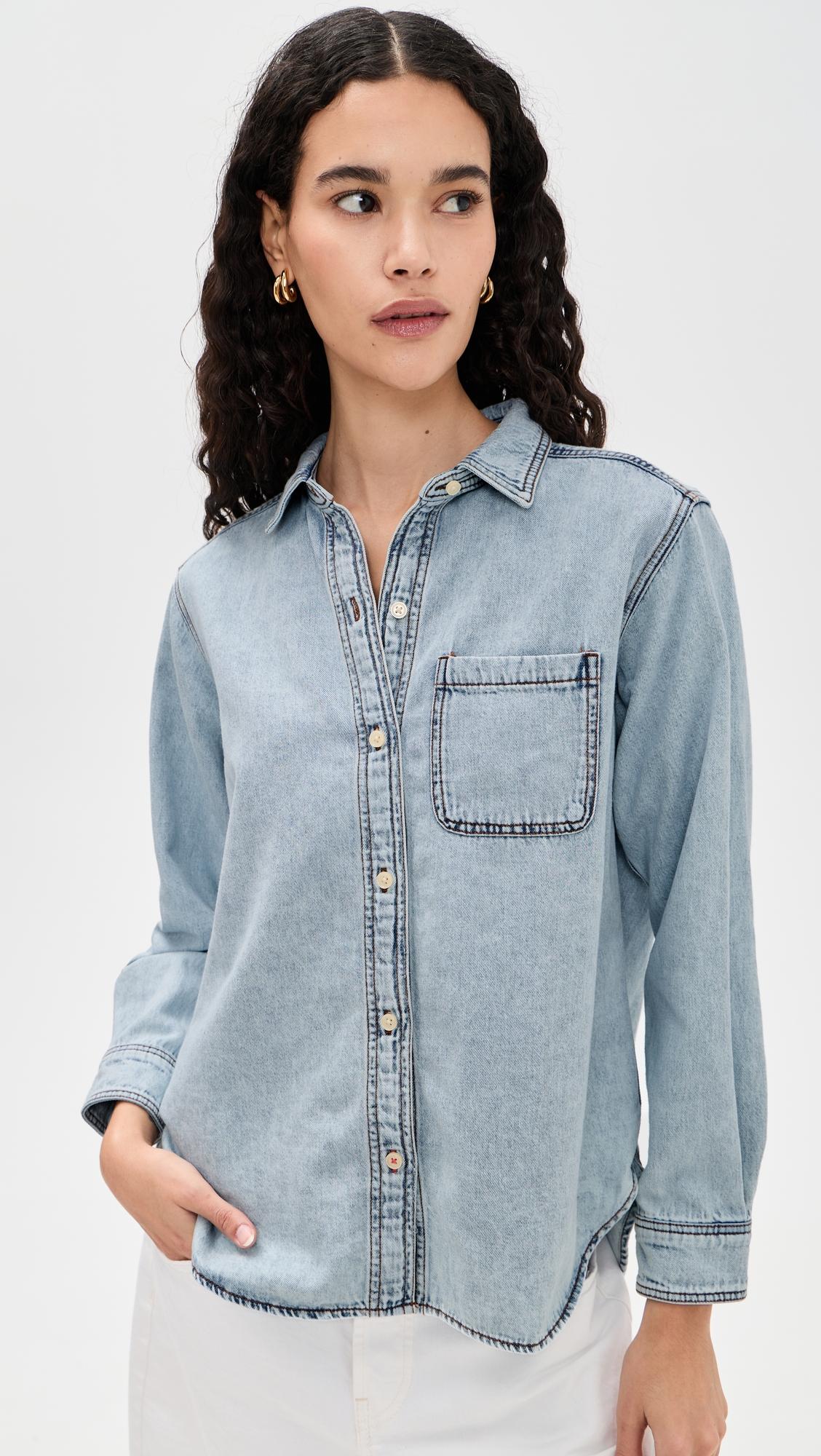 jane relaxed denim shirt
