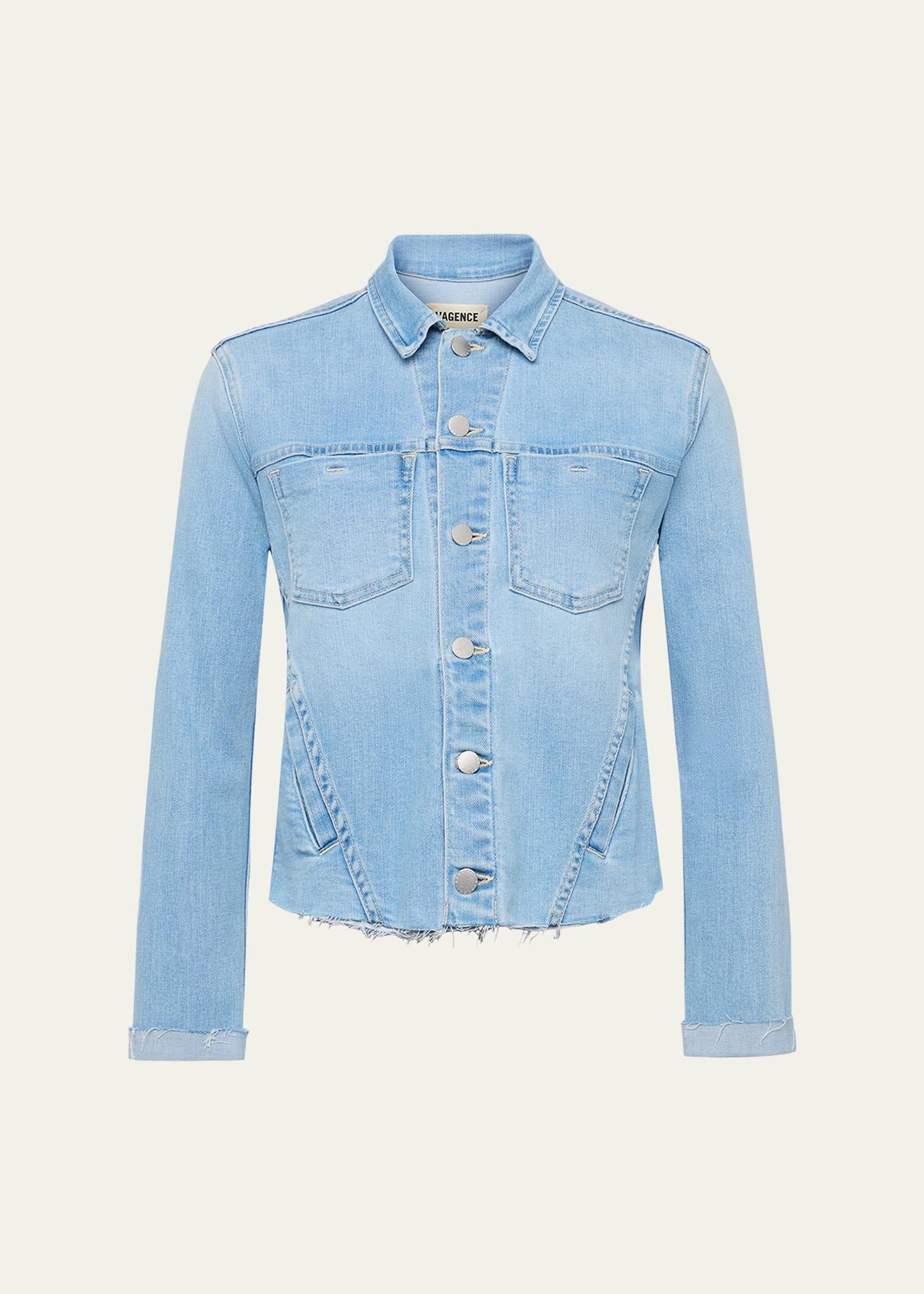 janelle cut-off denim jacket