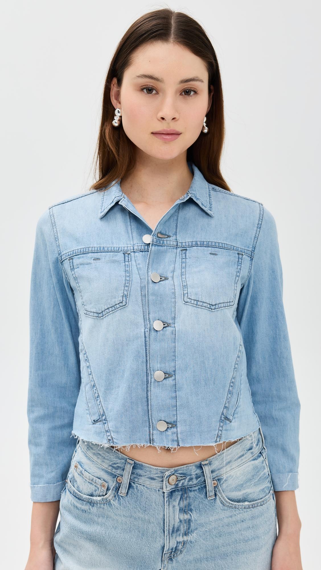 janelle slim raw jacket