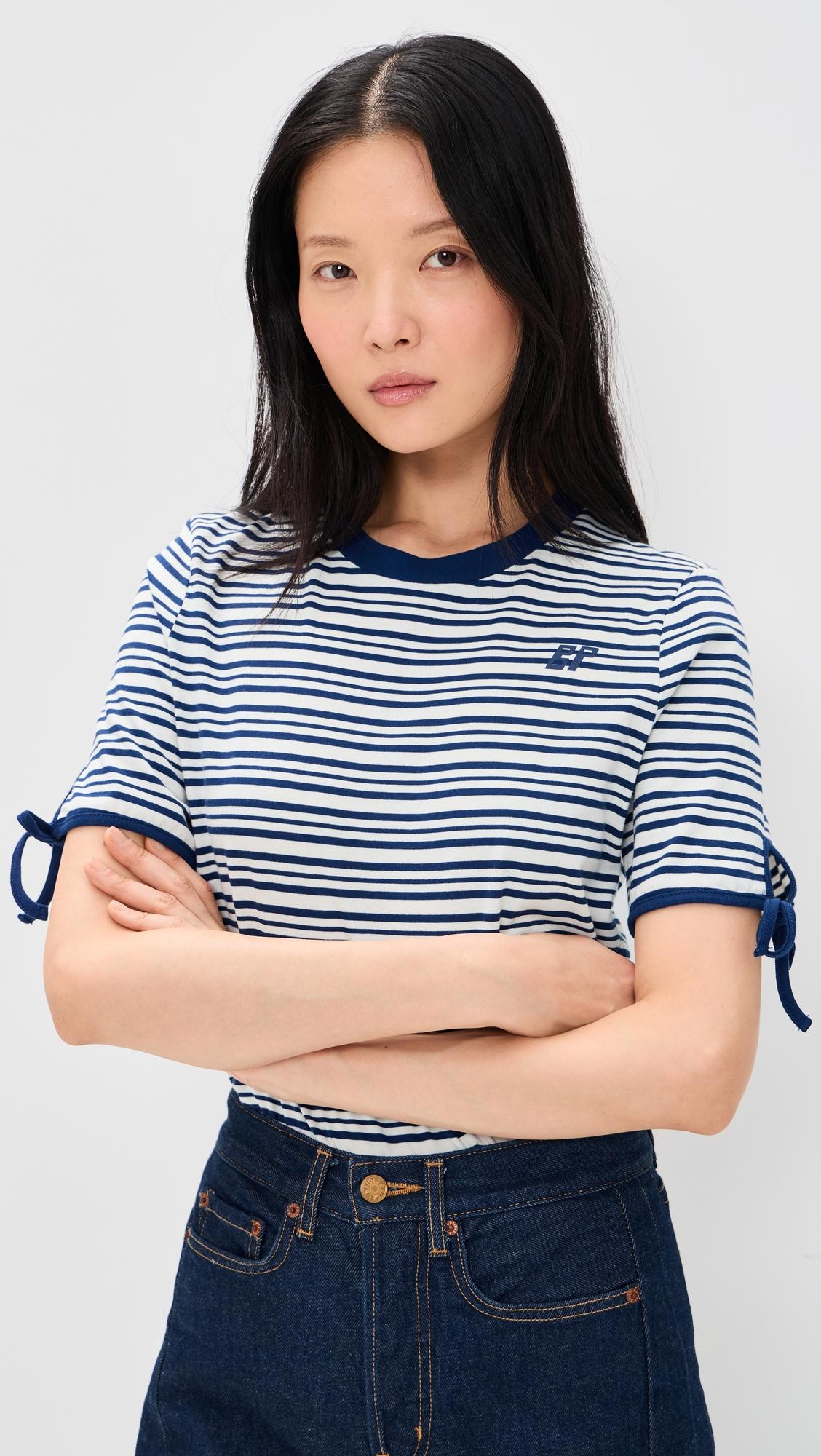 janet striped tee