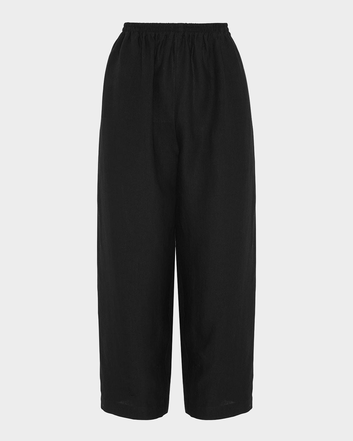 japanese wide-leg trousers