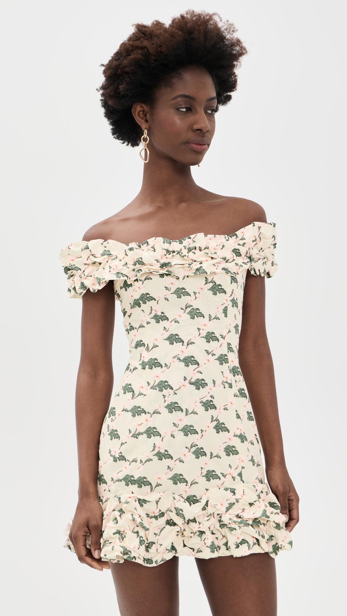 jardin anhelo mini dress